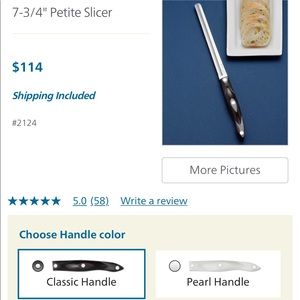 *NEW* CUTCO 7-3/4” PETITE SLICER